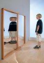 Zerrspiegel, Kindergarten Effekt Spiegel und Kinder Spiegel